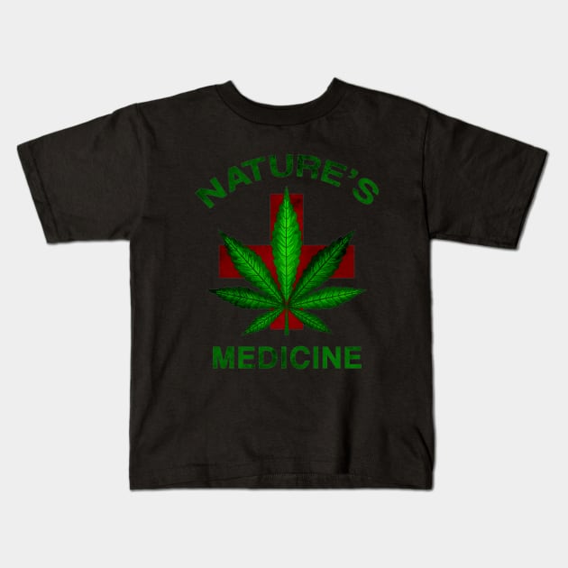 Nature's Medicine Kids T-Shirt by Mr.FansArt